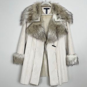 INC Shearling Style Coat